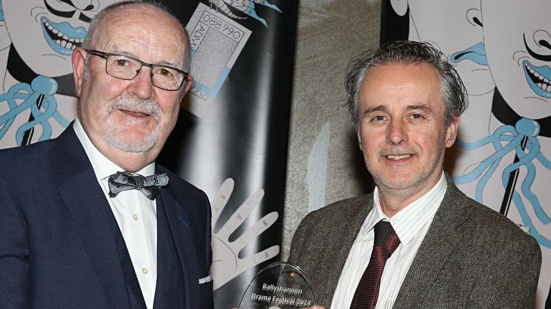 Awe-inspiring achievement for Ballybofey playwright Shaun Byrne 