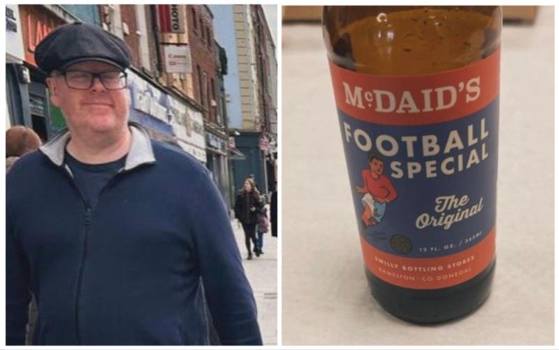 Famous comedian with Donegal roots enjoys a Football Special on Irish trip
