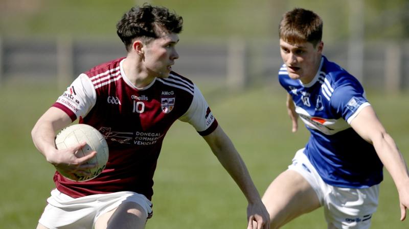 Enda McCormick points the way for Termon's victory 