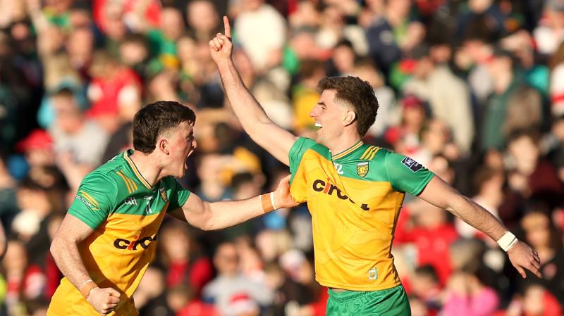 Four Donegal stars shine bright as they make GAA.ie Team of the Week