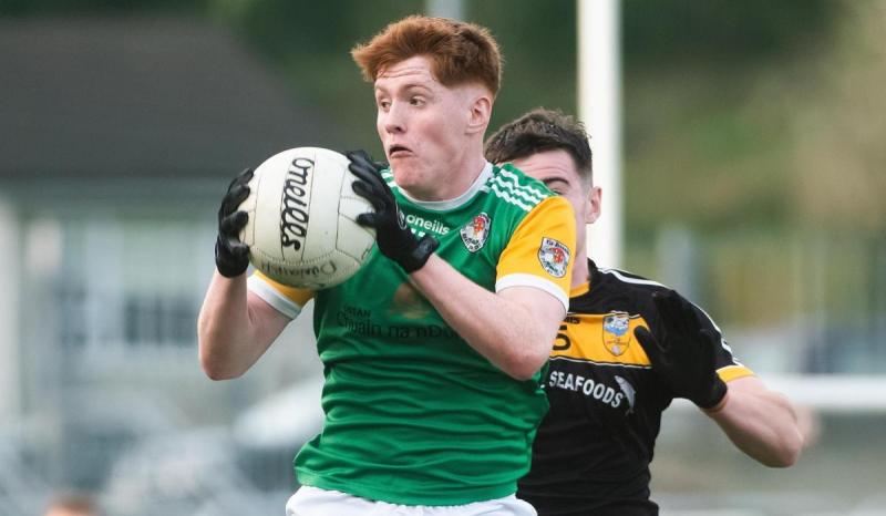 Johnny McGroddy scores nine points in Downings' high-scoring win over Bundoran