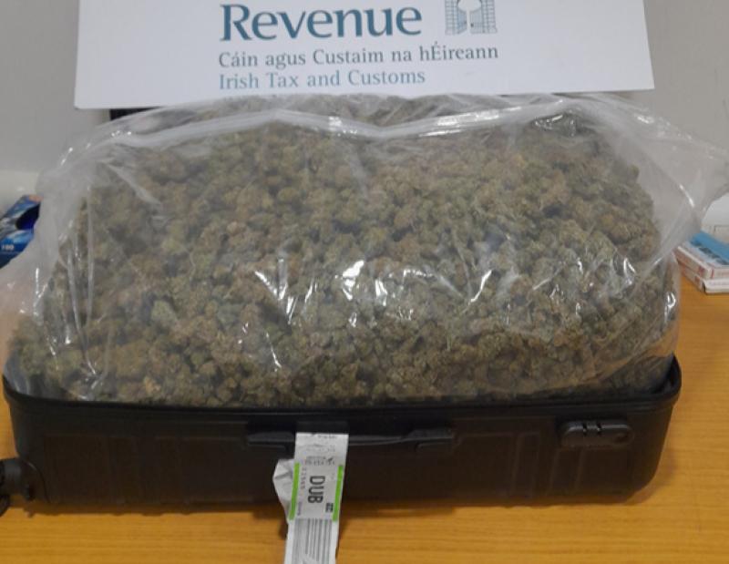 Herbal cannabis worth &euro;184k found in luggage at Dublin Airport