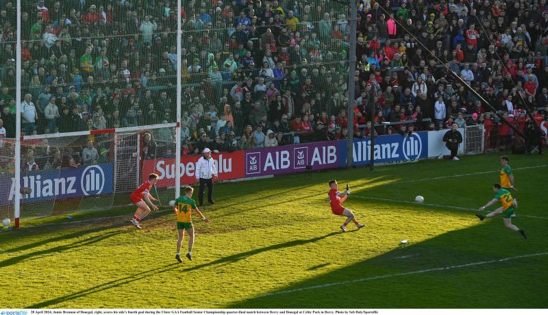 Jamie Brennan to play his 99th game for Donegal on Sunday in Ulster semi-final