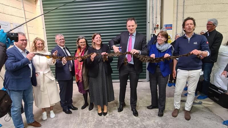 New Downings seaweed processing facility officially opened