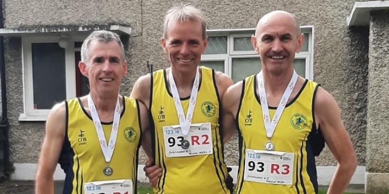 Masters medals for Inishowen AC and Finn Valley AC at National Road Relays