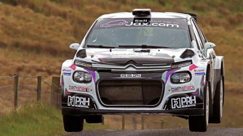 Donegal's Shane Byrne secures debut victory at Eakin Bros Maiden City Stages Rally