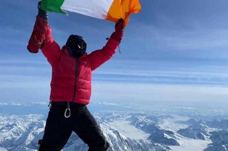 Former Magh Ene student Ryan O’Sullivan on scaling world’s top seven summits