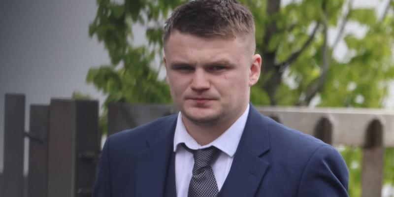 Donegal man in court after crashing car in village with men on roof and bonnet 