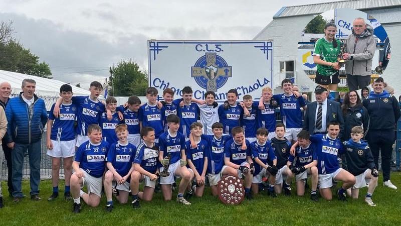 Naomh Náille and ladies and Cloich Cheann Fhaola U-14s lift Comórtas silverware