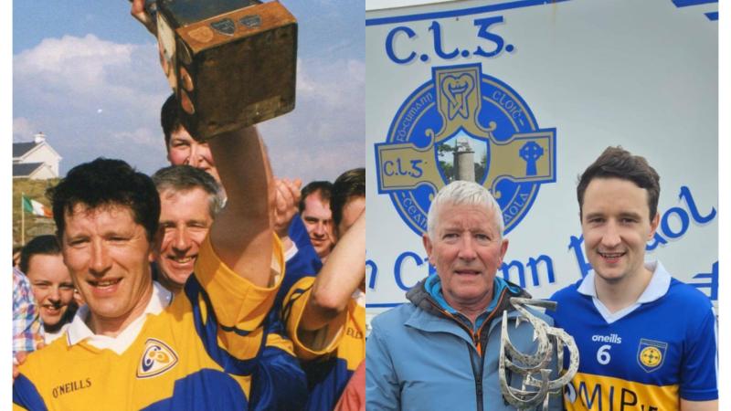 Cill Chartha's James McHugh sees his son Eoin follow in his footsteps 25 years on