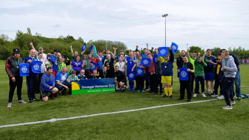 Donegal Horizons and Finn Harps team up for successful Inclusion Soccer Camp 
