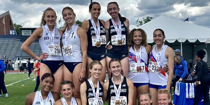 Cara Laverty aids Providence College to relay win at Big East