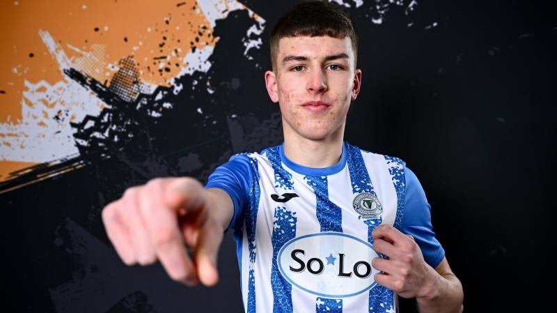 Academy graduate Max Johnston on climbing the Finn Harps ladder