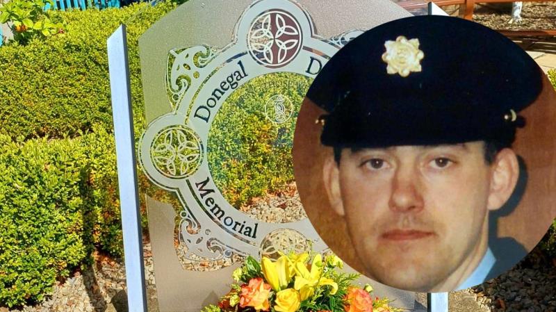 An Garda Siochana in Donegal remember Sergeant Paul Reid on his 29th anniversary