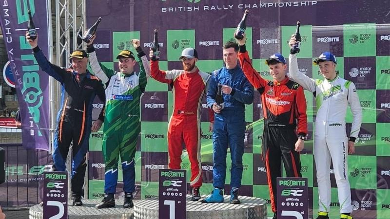 Kyle McBride pips Ryan McHugh and Kallum Griffin to class win at BRC  