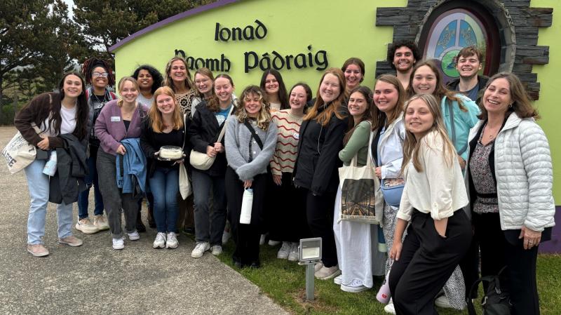 Increasing number of Universities from USA coming to the Donegal Gaeltacht 