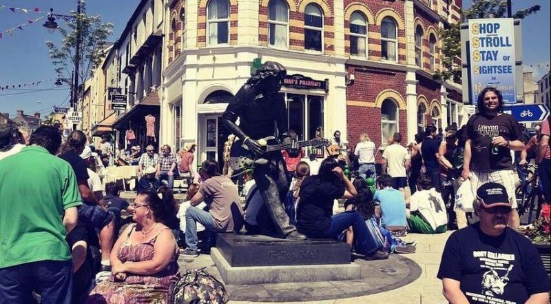 The stage is set for the 20th Rory Gallagher International Tribute Festival