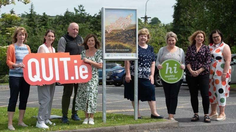 Donegal students from AVS design posters discouraging smoking and vaping