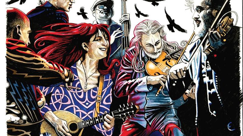 Barry Britton’s latest iconic Ballyshannon Folk Festival poster revealed 