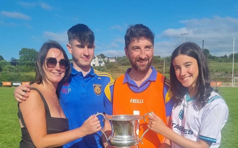 Michael Hegarty leads Cill Chartha to seventh Gaeltacht senior title