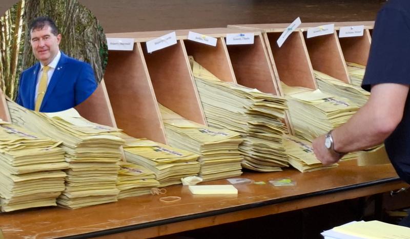 Local Elections: Donegal LEA  - Naughton tops poll but quota not reached
