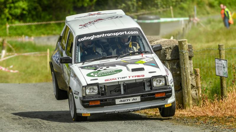 Declan ‘Milkman’ Gallagher delivers at Baltinglass Rally with Mark Alcorn in third
