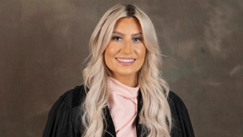 Ballyshannon woman Megan Clarke/ McTaggart graduates as solicitor