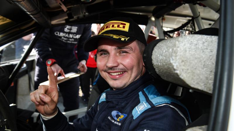 Edwards suffers car damage as Devine again takes lead in Donegal International