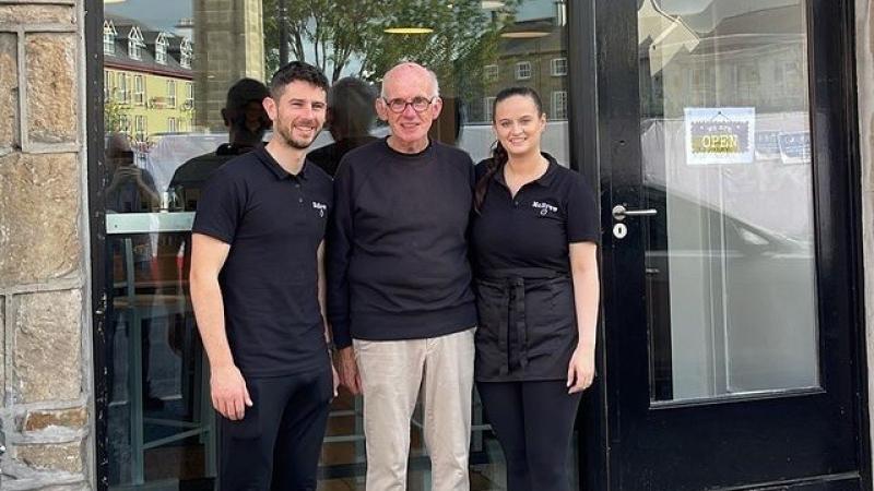 Ryan McHugh and his wife Bridget Molloy open Donegal Town's newest coffee shop