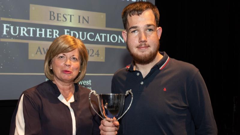 Music student Matthew Magee scoops prestigious Gerard Finnegan award at NWRC 