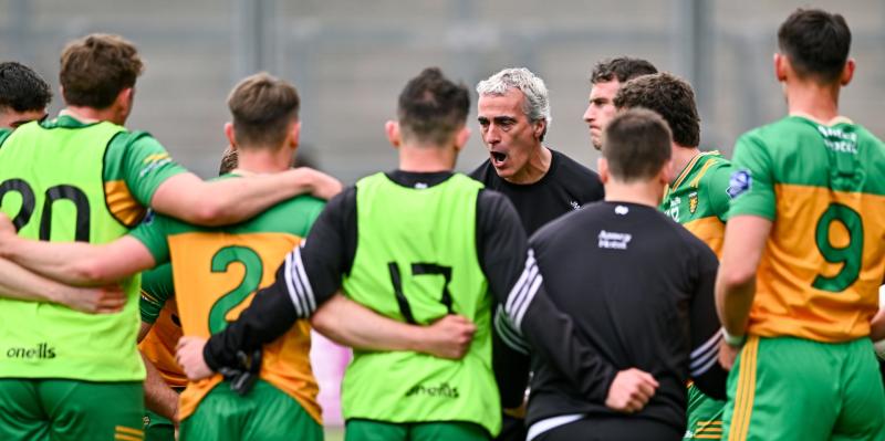 Jim McGuinness 'delighted to get over the line' as Donegal book semi-final place