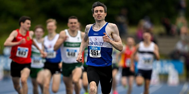 Mark English flexes his finishing muscle to win latest Irish 800m title