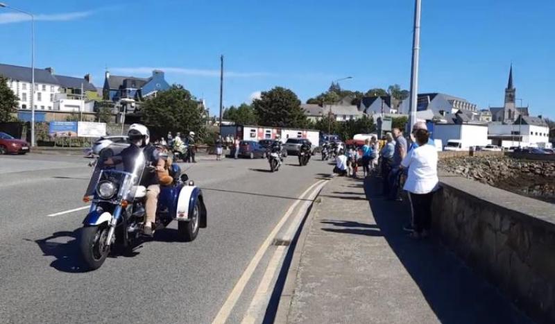 Into the west - all geared up for Sandra's Run fundraising motorcycle  event