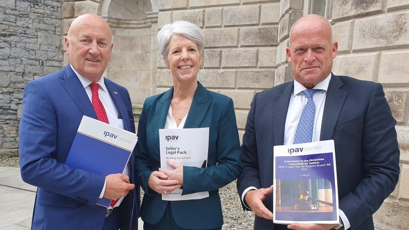 Donegal Town auctioneer Keith Anderson presents at Dáil Éireann 