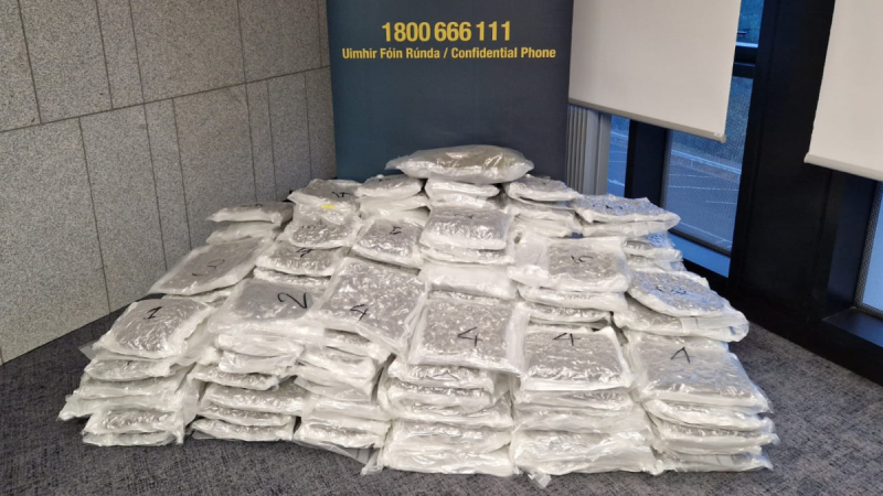 Gardaí find €1.6m cannabis haul at Dublin business in second drugs bust in 24 hours