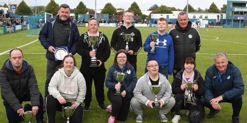 Finn Harps honour League of Ireland Down Syndrome Cup winning squad