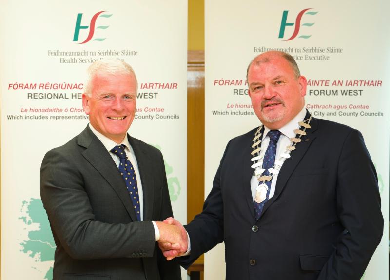 Ciaran Brogan is the new Chair of HSE Regional Health Forum West 