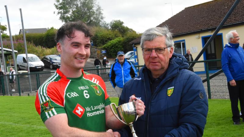 Carndonagh captain Darragh Browne: ‘It's nice to be going up as champions’
