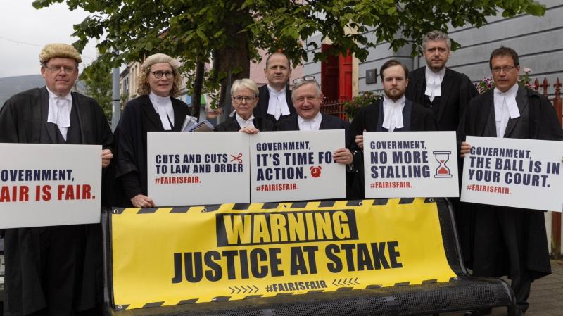 Donegal barristers withdraw services for third time in call for pay restoration