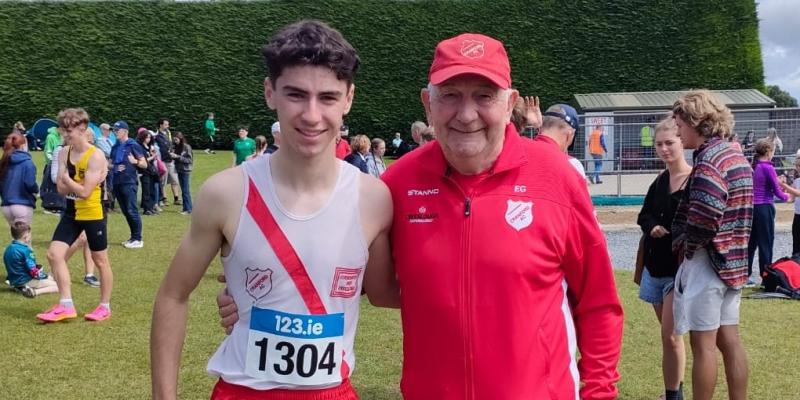 Back on top: Caolan McFadden wins National U18 1500m title