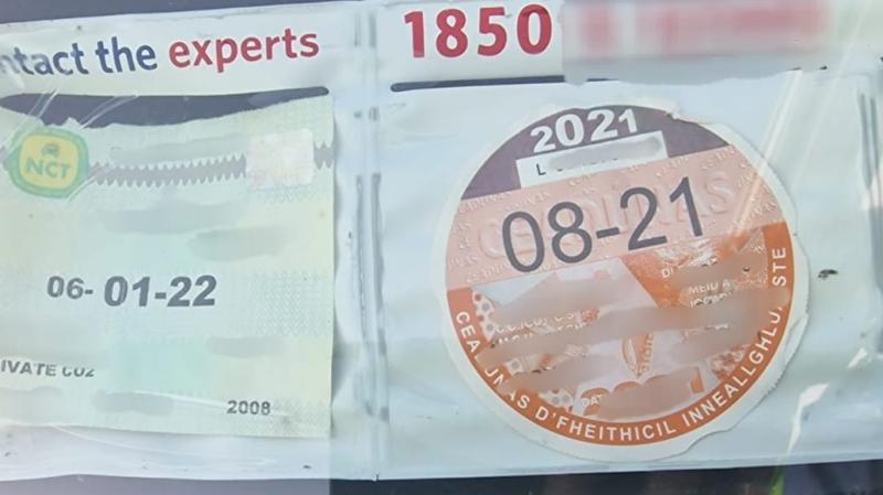 Motorist nabbed in Inishowen with tax disc three years out of date