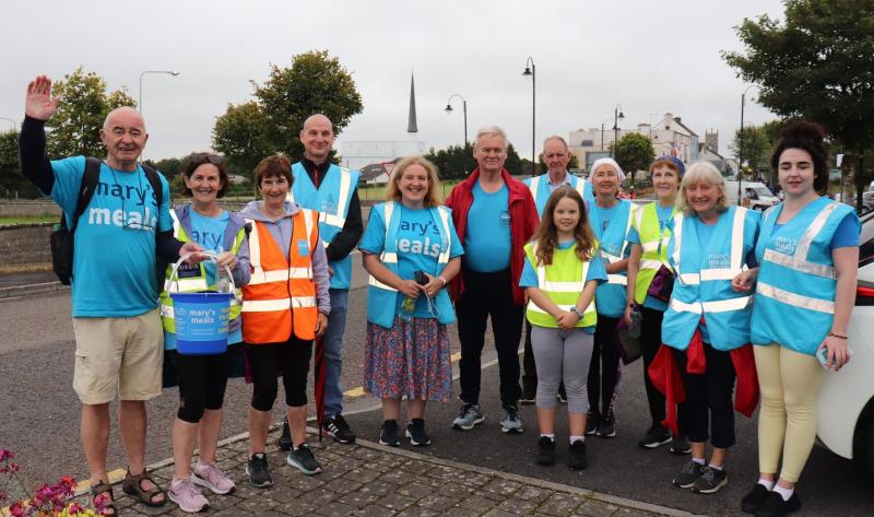 Mary's Meals to set off on their annual Step-by-Step to Feed the Next Child