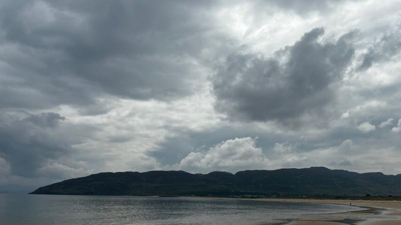 Donegal's cloudy and rather blustery start to clear later in the day