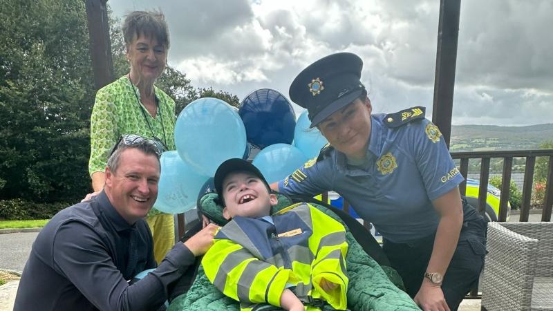 An Garda Síochána welcome Honorary Garda Conal Pio Shiels  to the force 