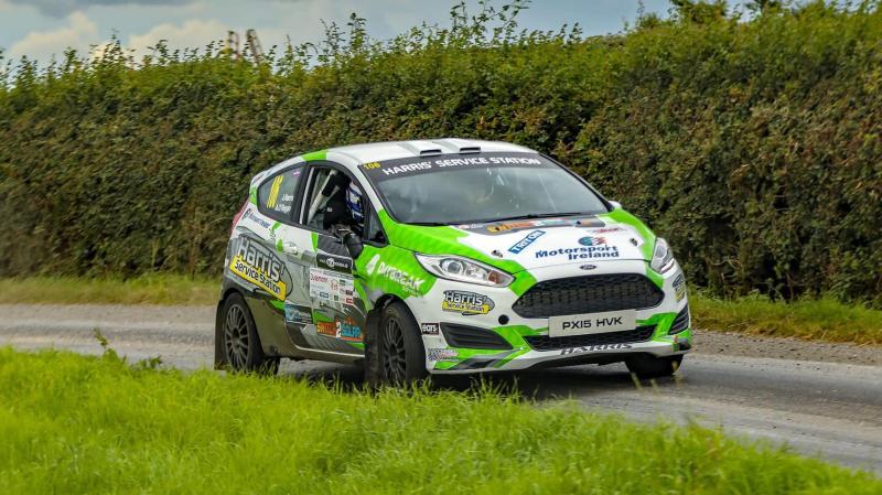 Donegal driver Jack Harris crowned MI Junior Rally first-class champion in Cork