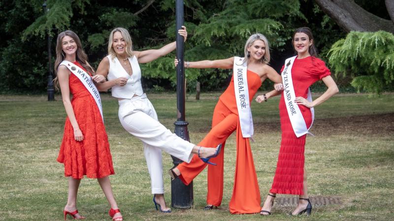 Niamh Shevlin gets into the swing of things ahead of Rose of Tralee festival 