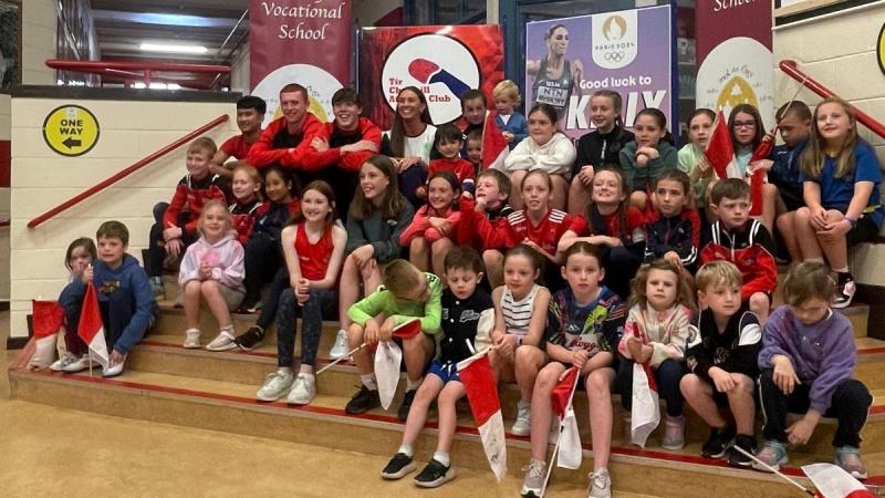 Celebrations in Donegal Town as Kelly McGrory returns home to a hero's welcome