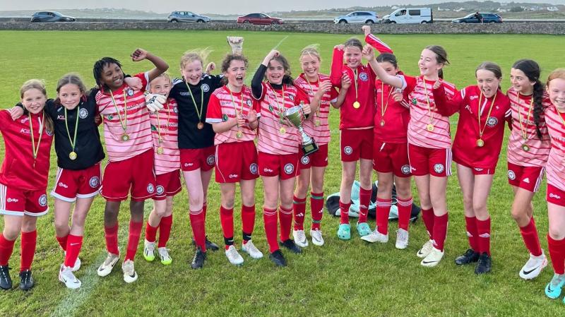 Cappry Rovers U-12 girls hold onto their title after tense final day drama 