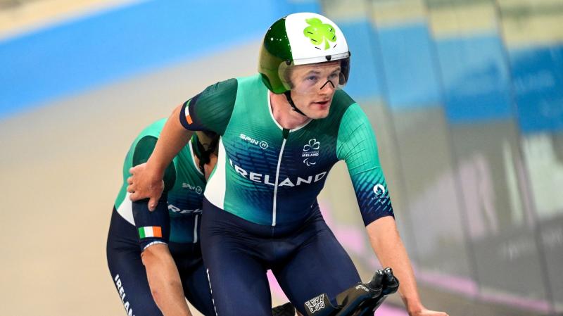 Drumkeen cyclist Mitchell McLaughlin sets national record at the Paralympics