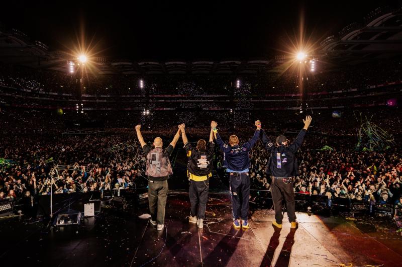 Coldplay's surprise Grafton Street performance features in new music video
